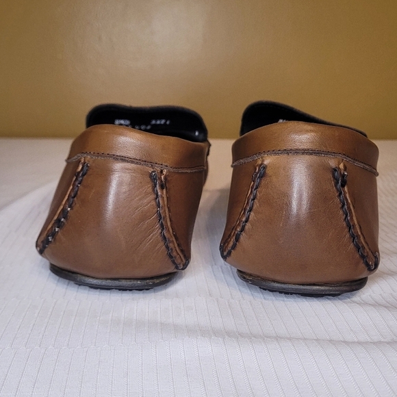 NWOT Allen Edmonds Super Sport Brown Leather Loafers sz 8.5 main image 7